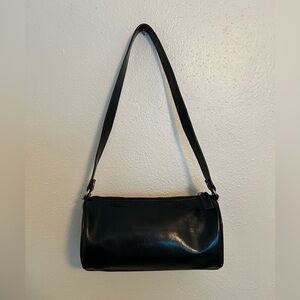 Liz Claiborne black mini pencil shoulder bag